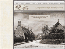 Tablet Screenshot of langhaminrutland.org.uk